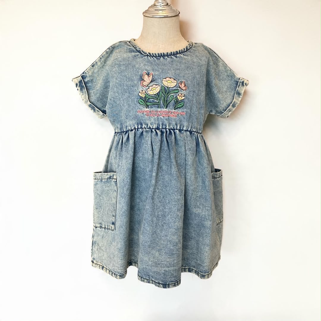 Spring jeans dress