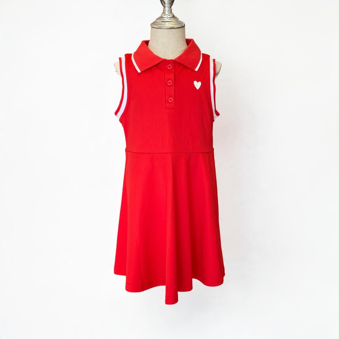 Straight summer short hand rose dress